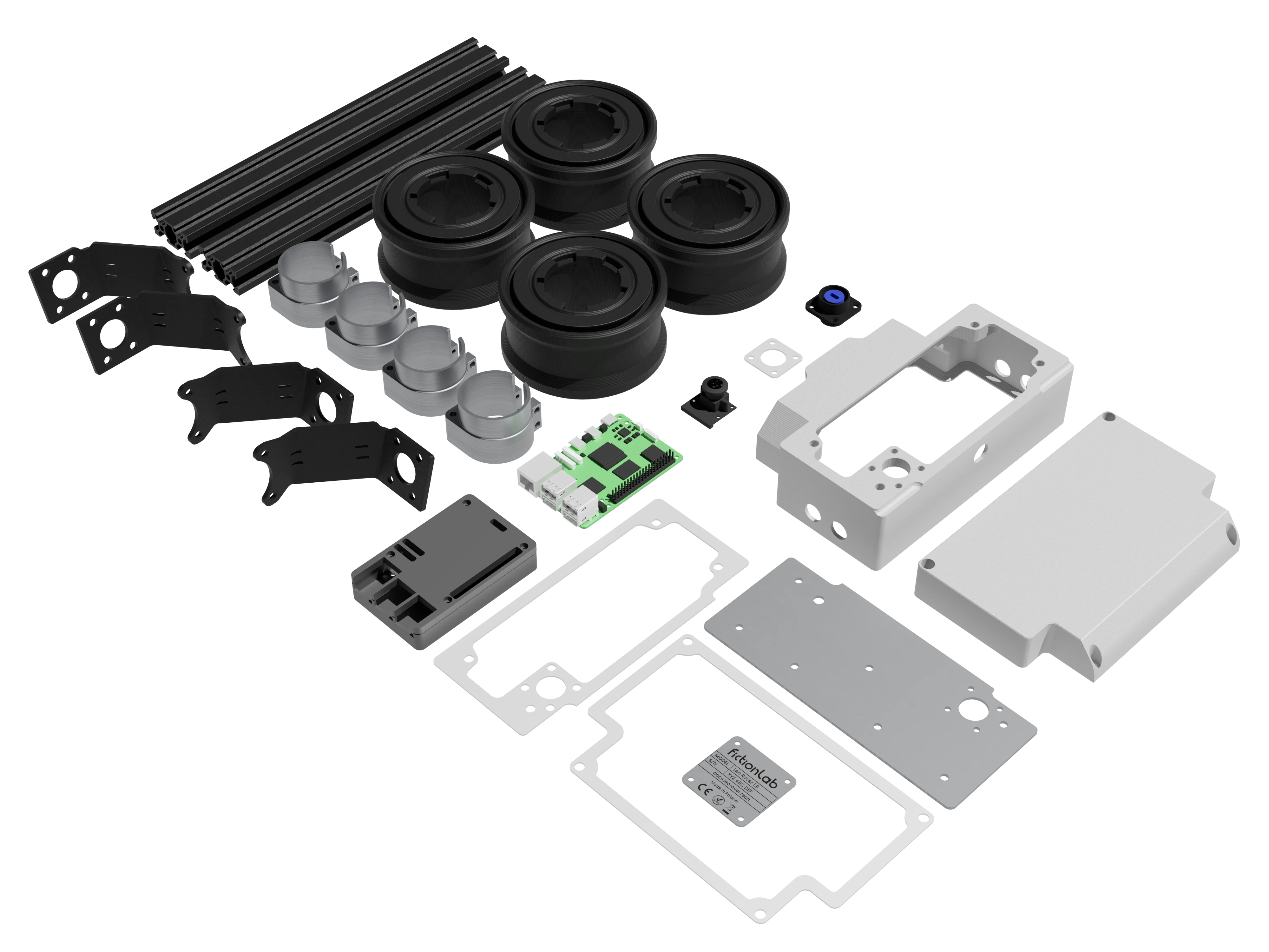 Leo Rover conversion kit parts