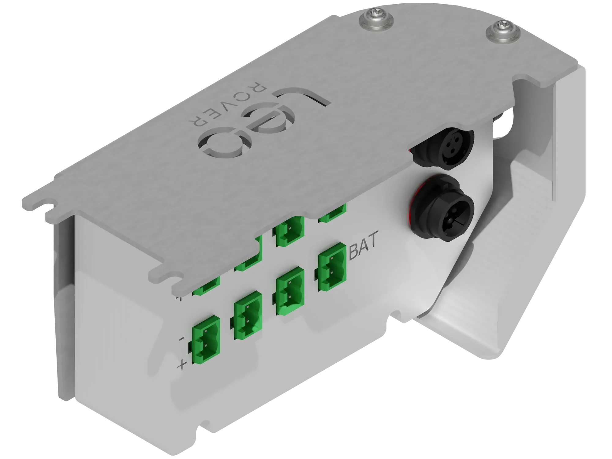 Visualization of Powerbox addon for Leo Rover