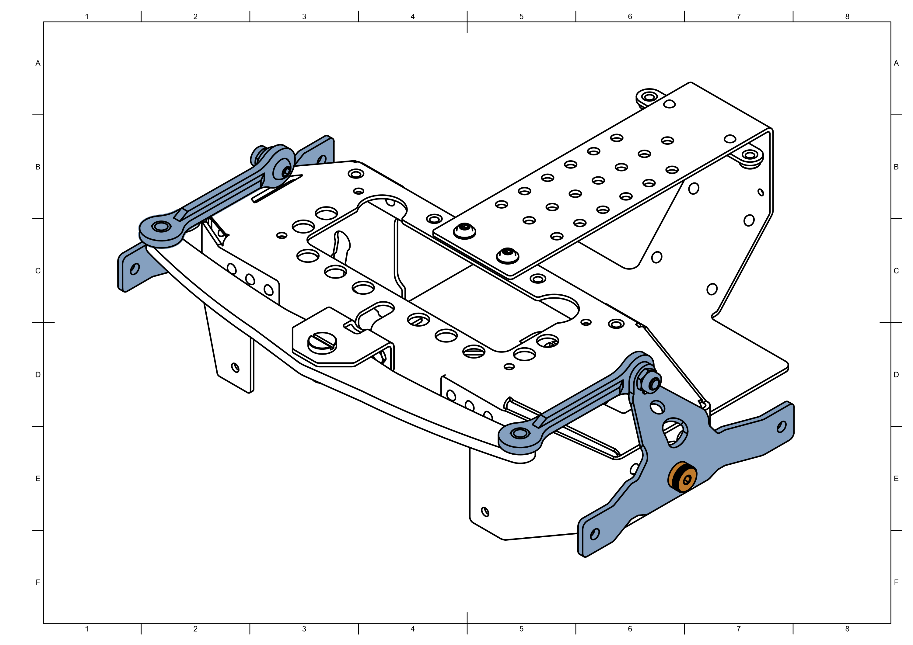 Suspension mount assembled