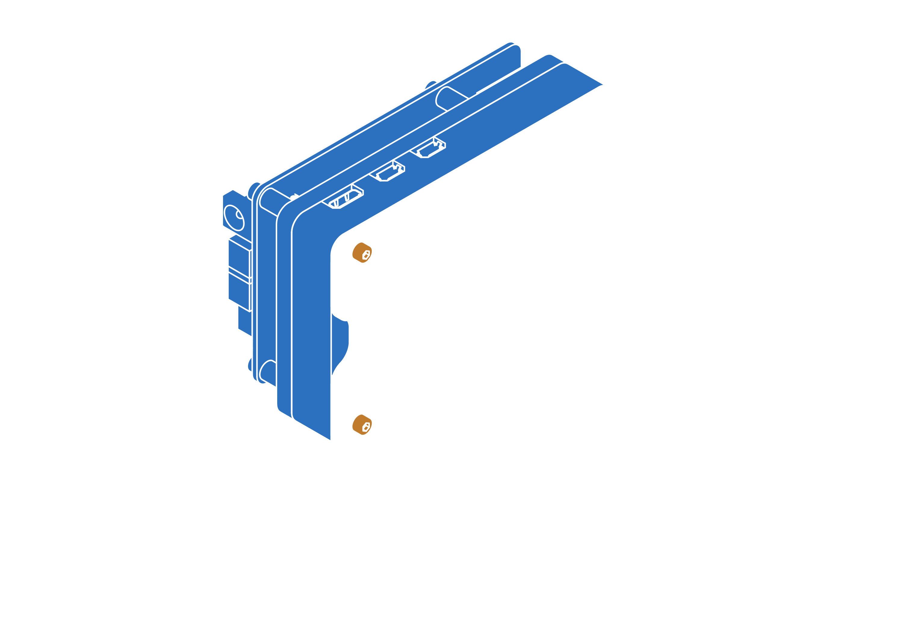 Attached Rpi to metal plate