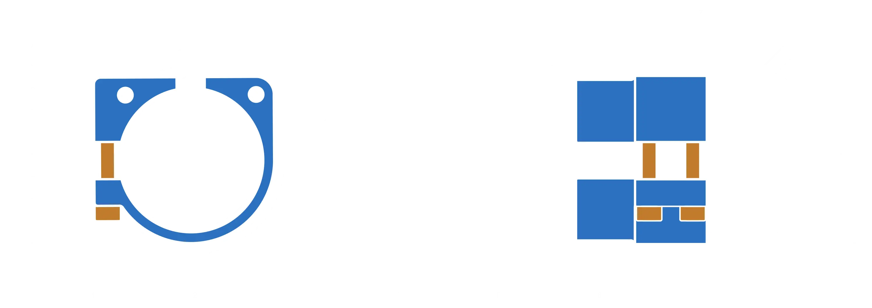 Assembled motor mount