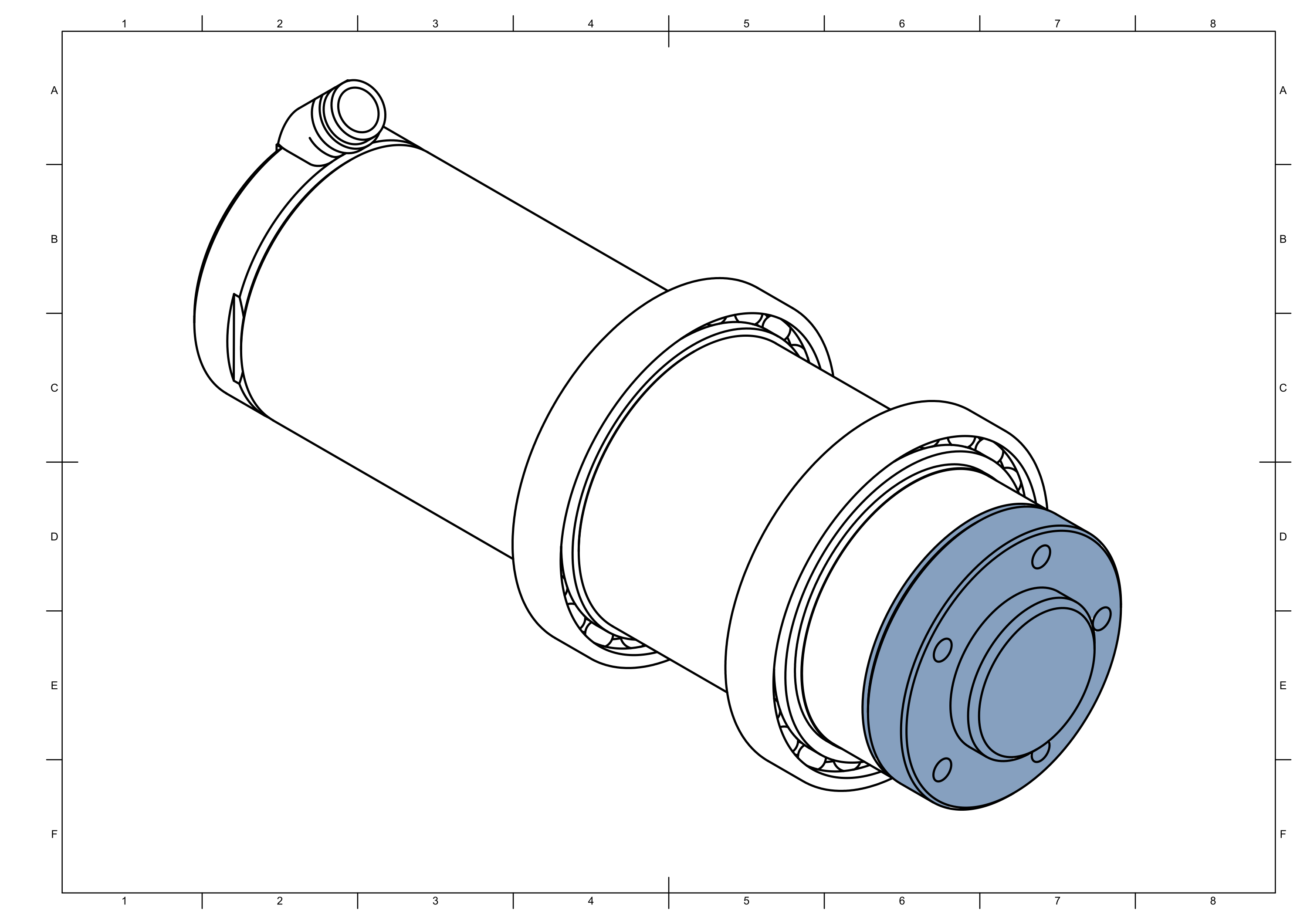 Assembled shaft adapter