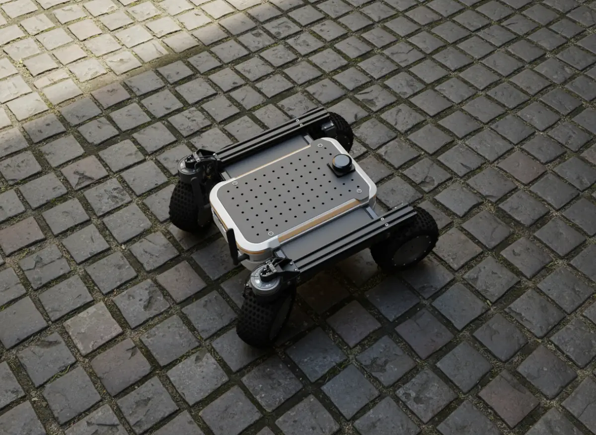 Raph rover on the street - AI Background